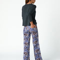 VINTAGE ANILINE BLUE PRINT POCKET TROUSERS