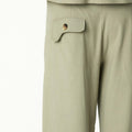SADDLE KHAKI TROUSERS
