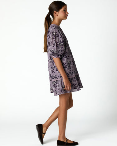 OVERCAST VINTAGE PRINT DRESS