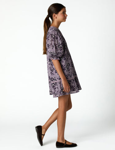 OVERCAST VINTAGE PRINT DRESS