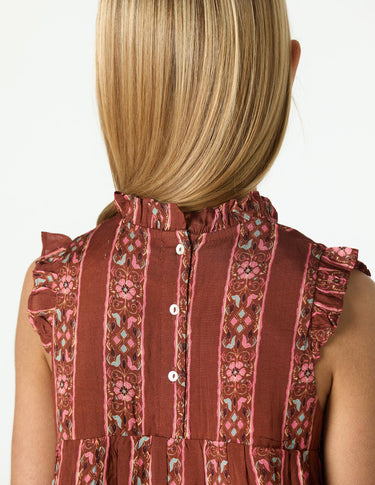 PRINTED BOHO ROOT DRESS