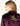 BURGUNDY EMBROIDERED VELVET DJELLABA