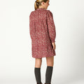 VESTIDO TOILE BURGUNDY