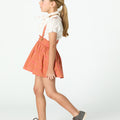 ORANGE BUTI PRINT BRACELET SKIRT