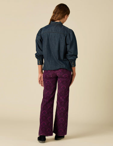 PANTALÓN PANA PRINT MORA