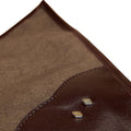BROWN TWILL STUDENT BAG