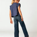 DENIM POCKET TROUSERS