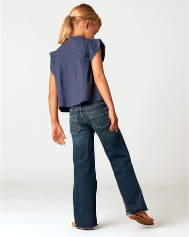 DENIM POCKET TROUSERS
