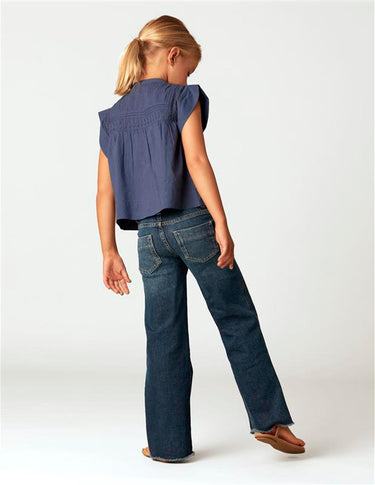 DENIM POCKET TROUSERS