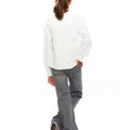 Raw yoke shirt