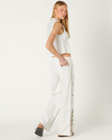 EMBROIDERED LINEN SHIRT
