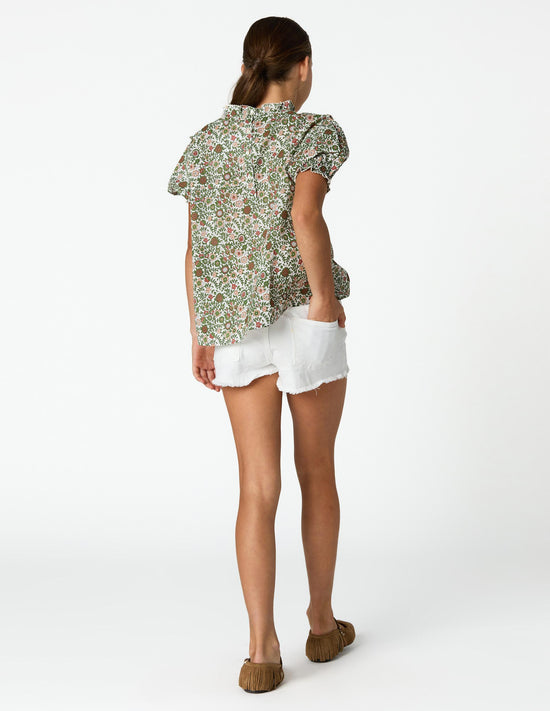 SHORT BOTONES BLANCO