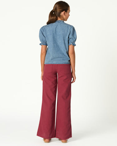 INDIAN RED POCKET TROUSERS