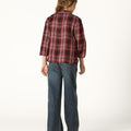 CHECKERED EMBROIDERED SHIRT MORA