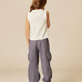 BLUE POCKET TROUSERS