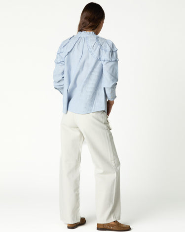 BEIGE CARGO POCKET TROUSERS