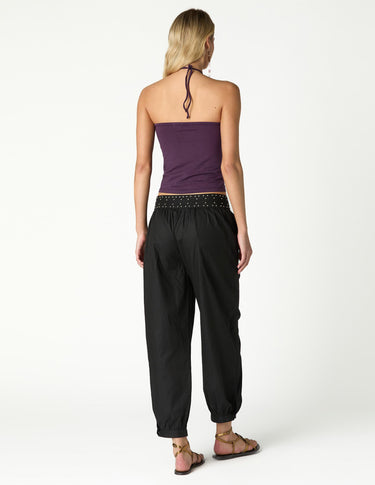 BITTERSWEET RUCHED HALTER TOP