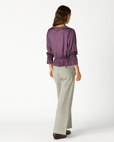 PANTALÓN DENIM TAPETA TACHAS LIGHT GREY