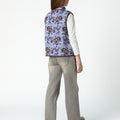 VINTAGE ANILINE BLUE PRINT VEST