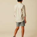 FRENCH STRIPES GREY SHIRT