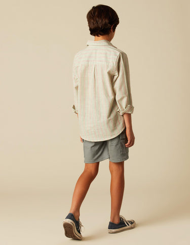 FRENCH STRIPES GREY SHIRT