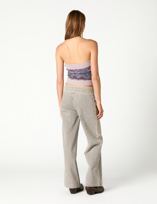 TOP CADENA KNIT OVERCAST
