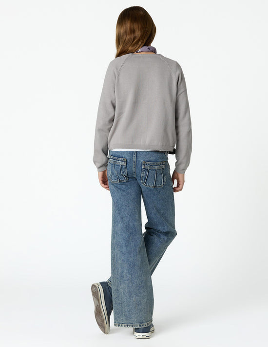 BLUE TROUSERS POCKETS SEAMS