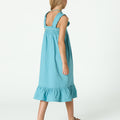 STRAPPY SMOCKED DRESS