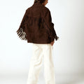 SUEDE FRINGED JACKET