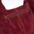 BOLSO SERRAJE ESPIGA BURGUNDY