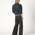 CAMISA JARETAS LACE ANTRACITA