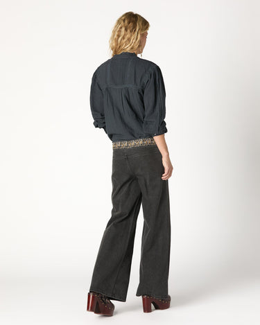 CAMISA JARETAS LACE ANTRACITA