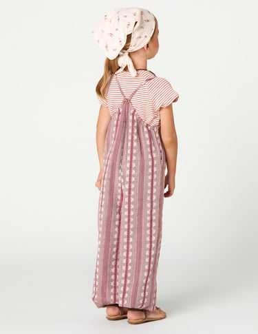 GARNET STRIPED JUMPSUIT