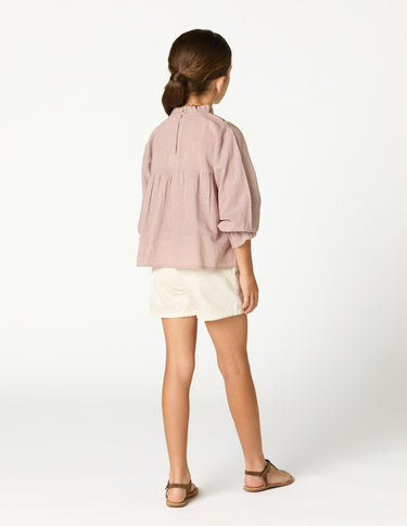 EMBROIDERED SMOKE SHIRT
