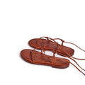 BROWN STRAPPY SANDAL
