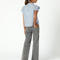 CROSSED POCKET TROUSERS GREY
