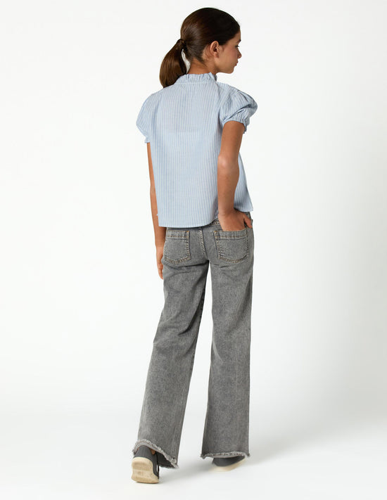 CROSSED POCKET TROUSERS GREY