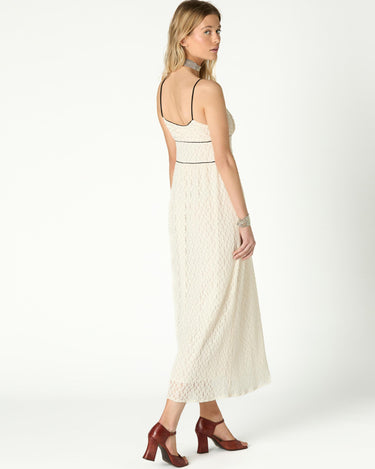 ECRU LACE DRESS
