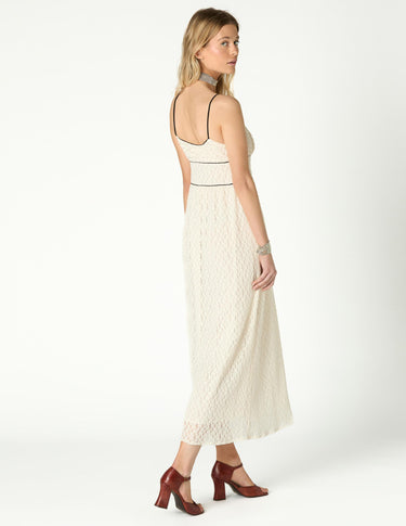 ECRU LACE DRESS