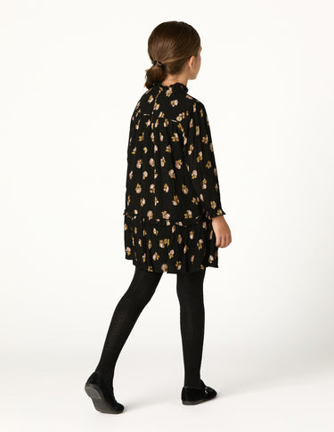 ANTHRACITE FLOWER DRESS
