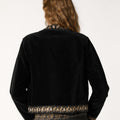 EMBROIDERED VELVET JACKET