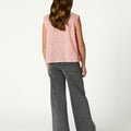 BLOOM PINK RUFFLE TOP