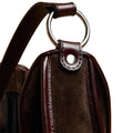 BROWN SUEDE SHOPPING BAG