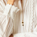 GOLD/BLACK SQUARE NECKLACE