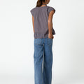 OVERCAST LACE V-NECK SHIRT