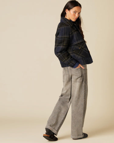 CHAQUETÓN BOLSILLO CUADROS