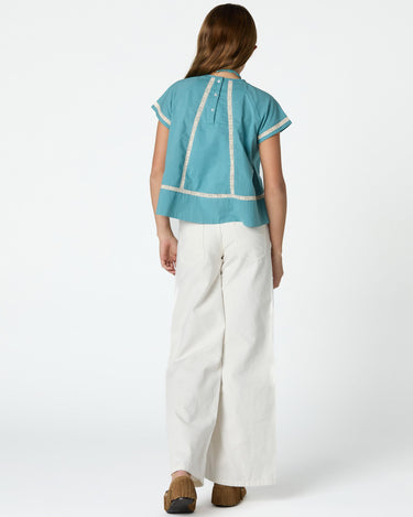 LACE POND SHORT SLEEVE SHIRT
