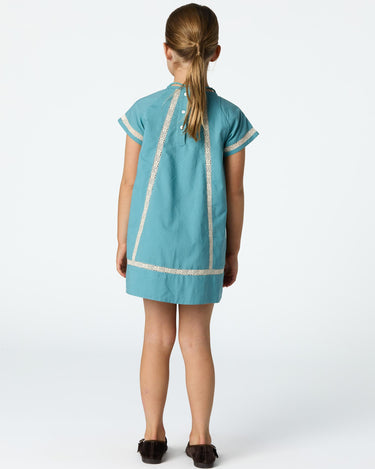 LACE STRAP DRESS POND