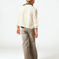 RAW DRAWSTRING SHIRT