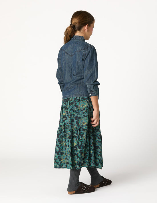 FALDA VOLANTE WILD BLUE